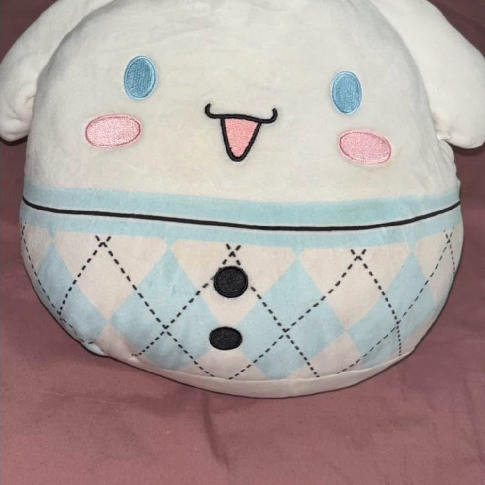 Sanrio squishmallows/ cinnamoroll, kuromi, and pompompurin